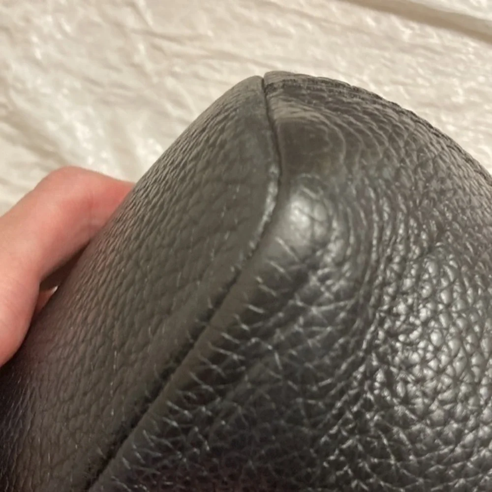 Michael kors black leather two way bag